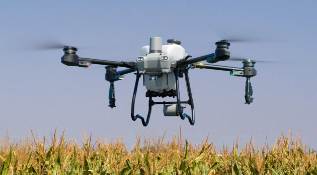 Are DJI drones widely used in China's agricultural sector?